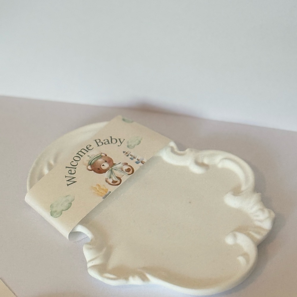 Welcome Baby Decorative Plaque